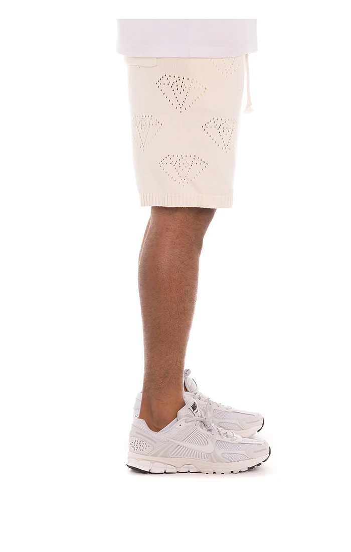 BB "CUBIC" SHORTS (GARDENIA) - Image 4