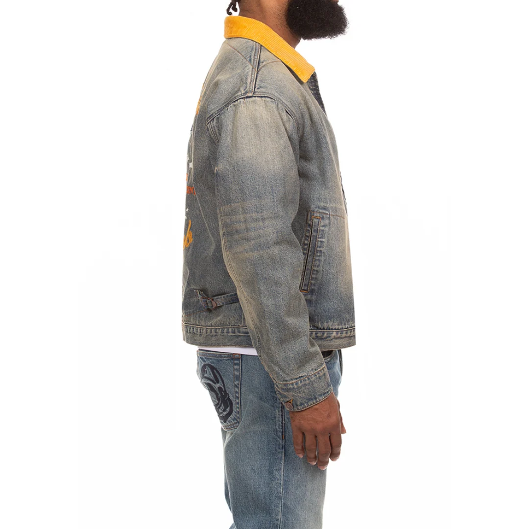 BB LYNX JEAN JACKET - MISSION CONTROL - Image 3