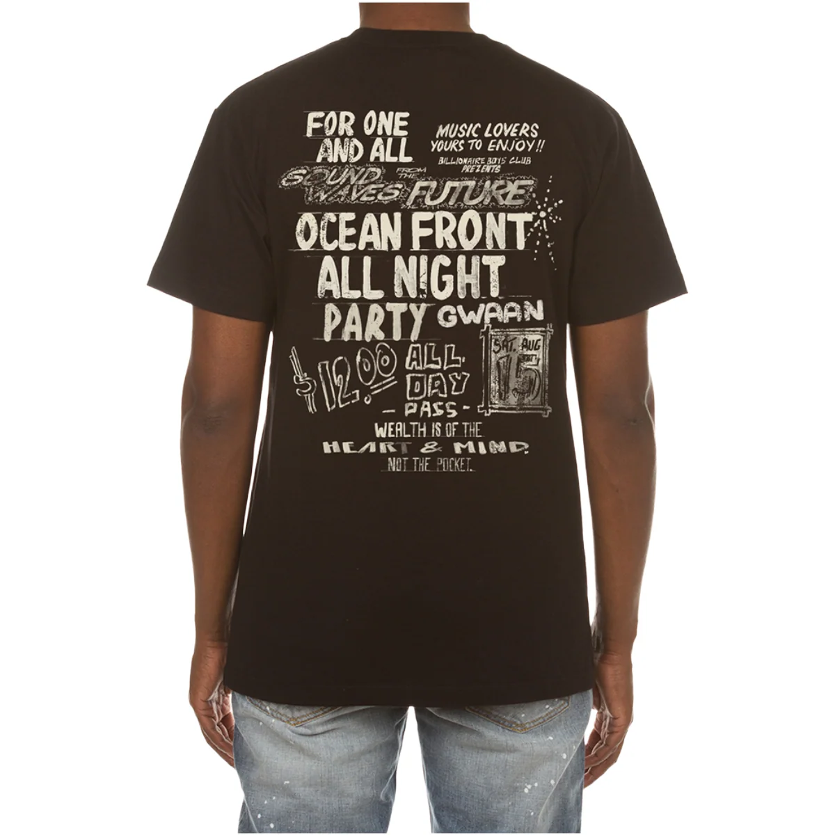 BB PARTAY SS TEE (BLACK) - Image 2