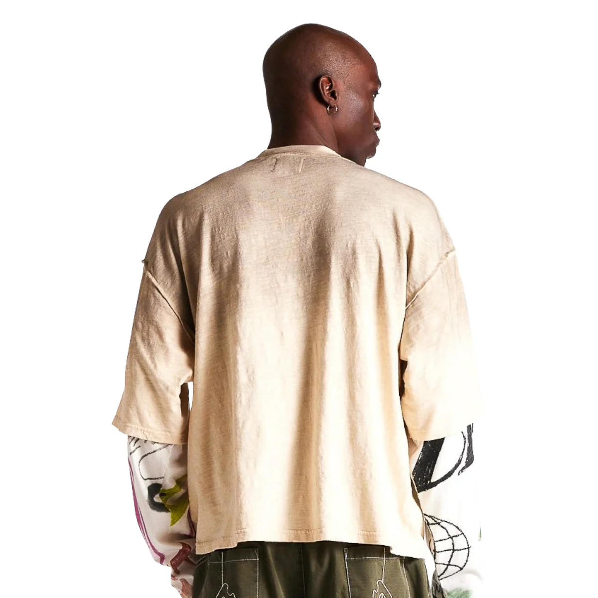 DSM DOUBLE LAYER SULL TEE - MULTI - Image 4