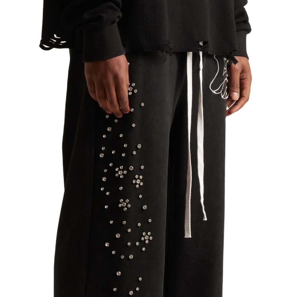 EMBELLISH E STUD SWEATPANT - Image 4