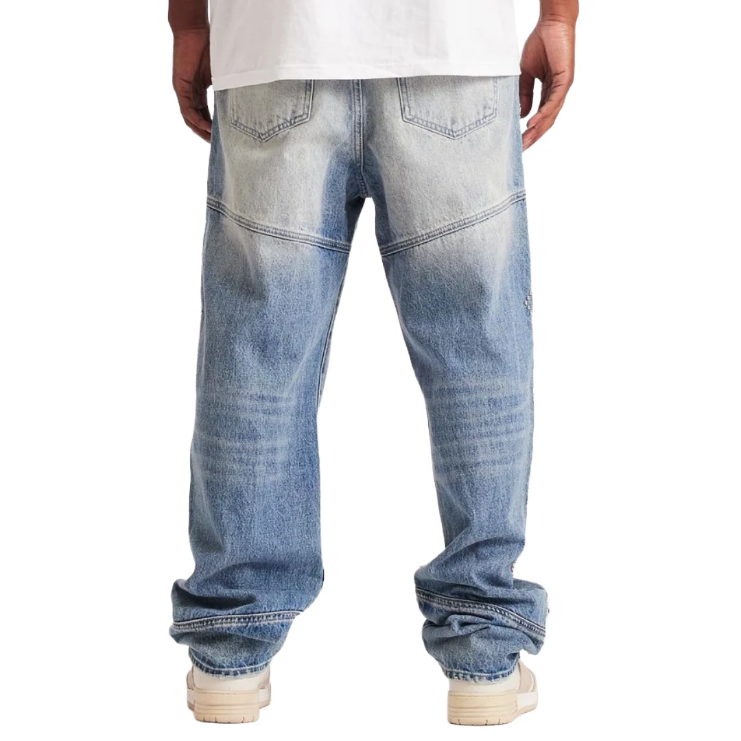EMBELLISH FROSTLINE BAGGY DENIM - Image 3