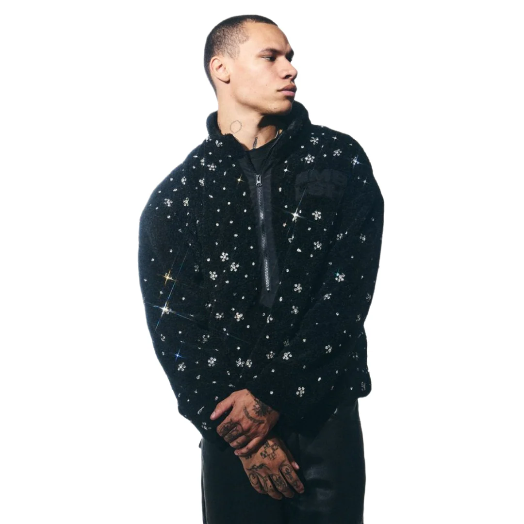 EMBELLISH ZURICH SHERPA - BLACK - Image 3