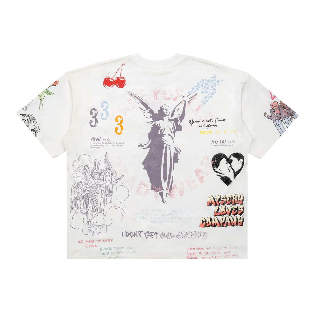 FR GRAFFITI TEE - WHITE - Image 2