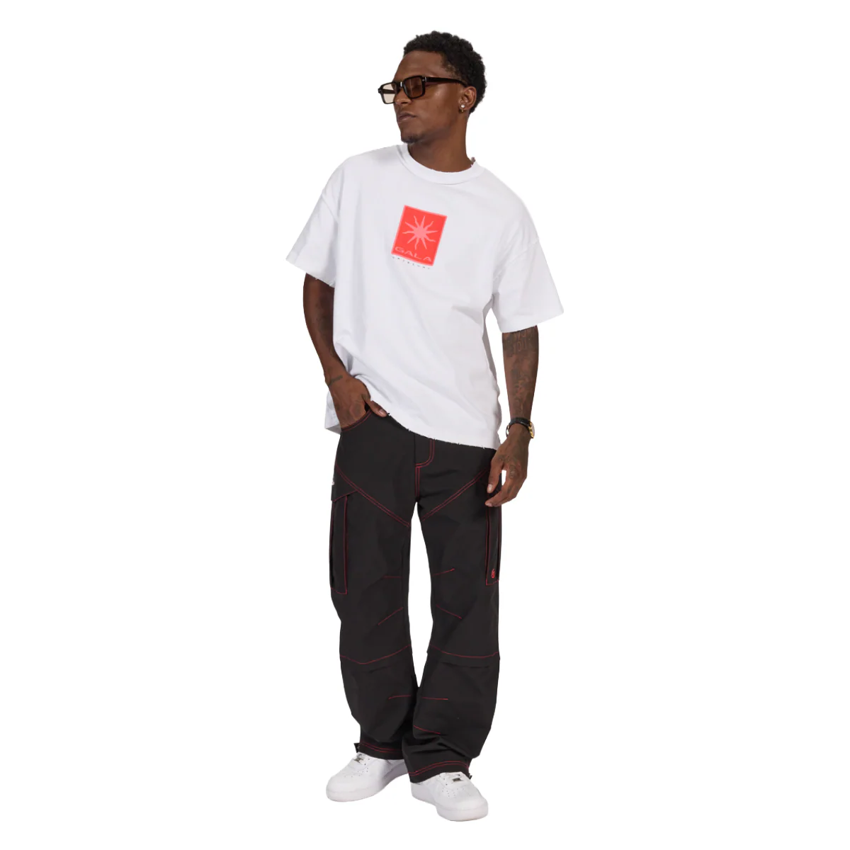 GALA RAVE TEE - WHITE - Image 3