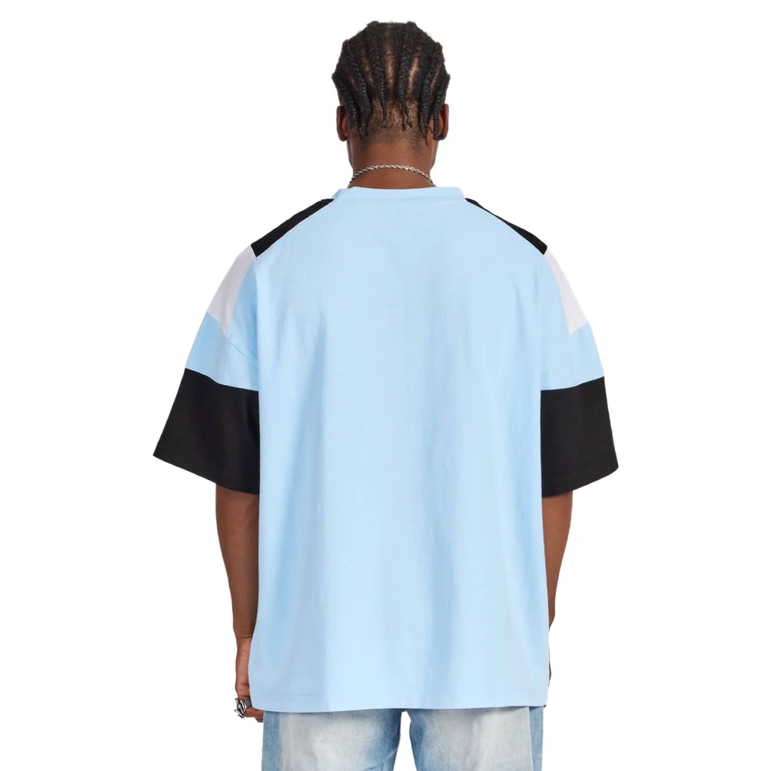 GALA SPORT COLOR BLOCK TEE - BABY BLUE - Image 2