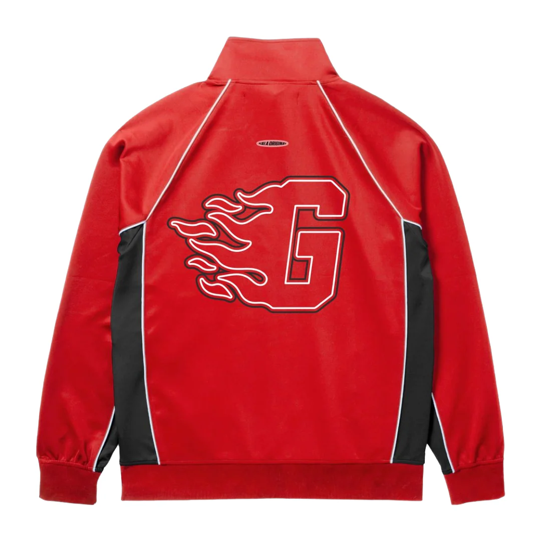 GALA TRACKSUIT JACKET - RED - Image 2