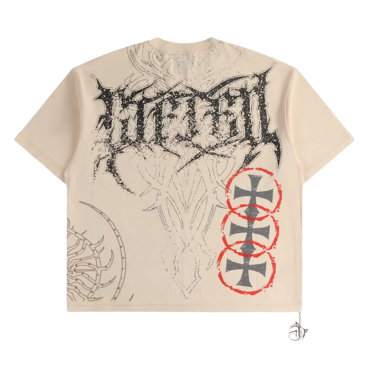 GFTD 'RAGE' TEE (BONE) - Image 2