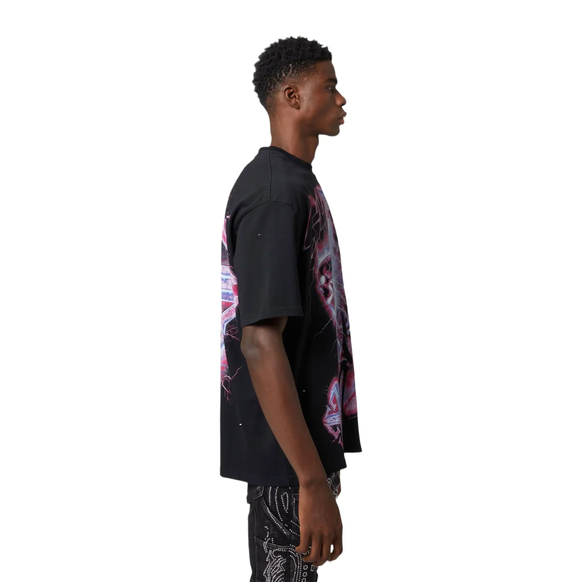 GUAPI BLACK REVIVED TEE V3 - Image 4