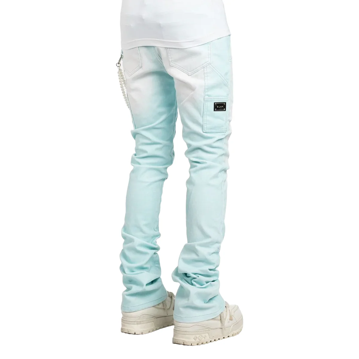 GUAPI VELVET TIFFANY CARPENTER STACKED DENIM - Image 3