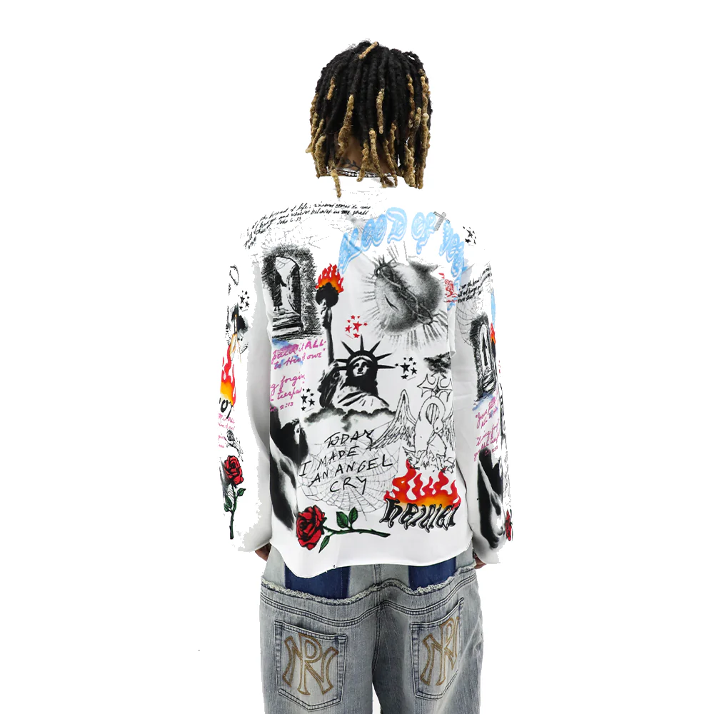 HD SAINTS HEIGHTS L/S TEE - Image 2