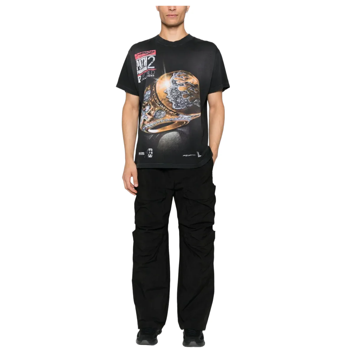 HELLSTAR "BIG RINGS" TEE - Image 2
