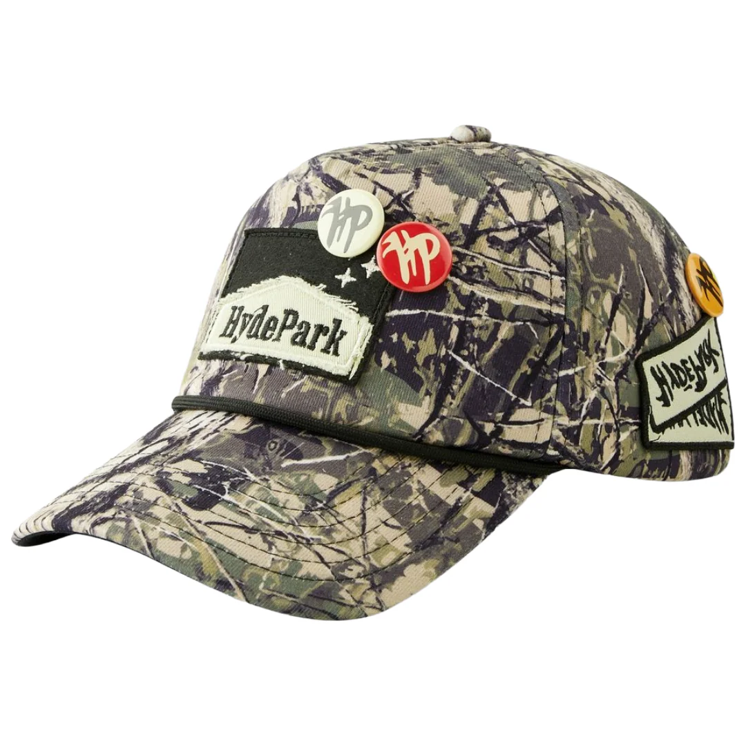 HP - CIGGY CIG DENIM CAP - FOREST CAMO - Image 3