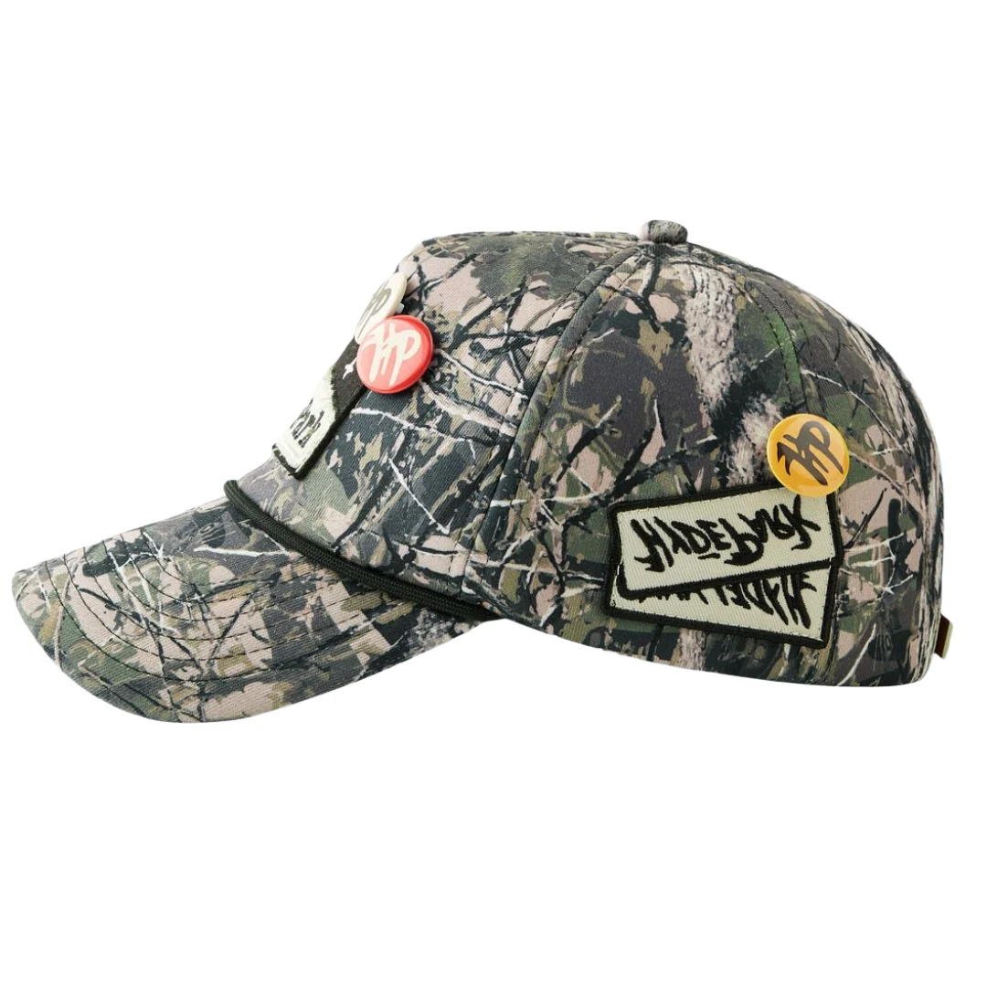 HP - CIGGY CIG DENIM CAP - FOREST CAMO - Image 4