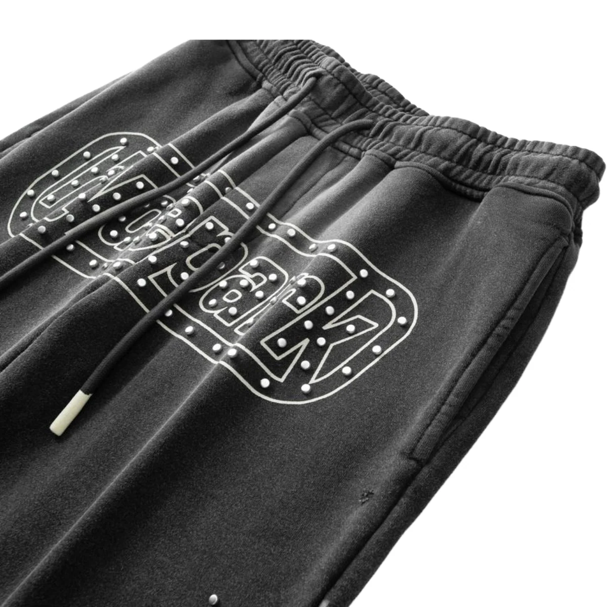 HP DIVINE AWAKENING - THROW BACK - WIDE LEG JOGGER - BLACK - Image 4