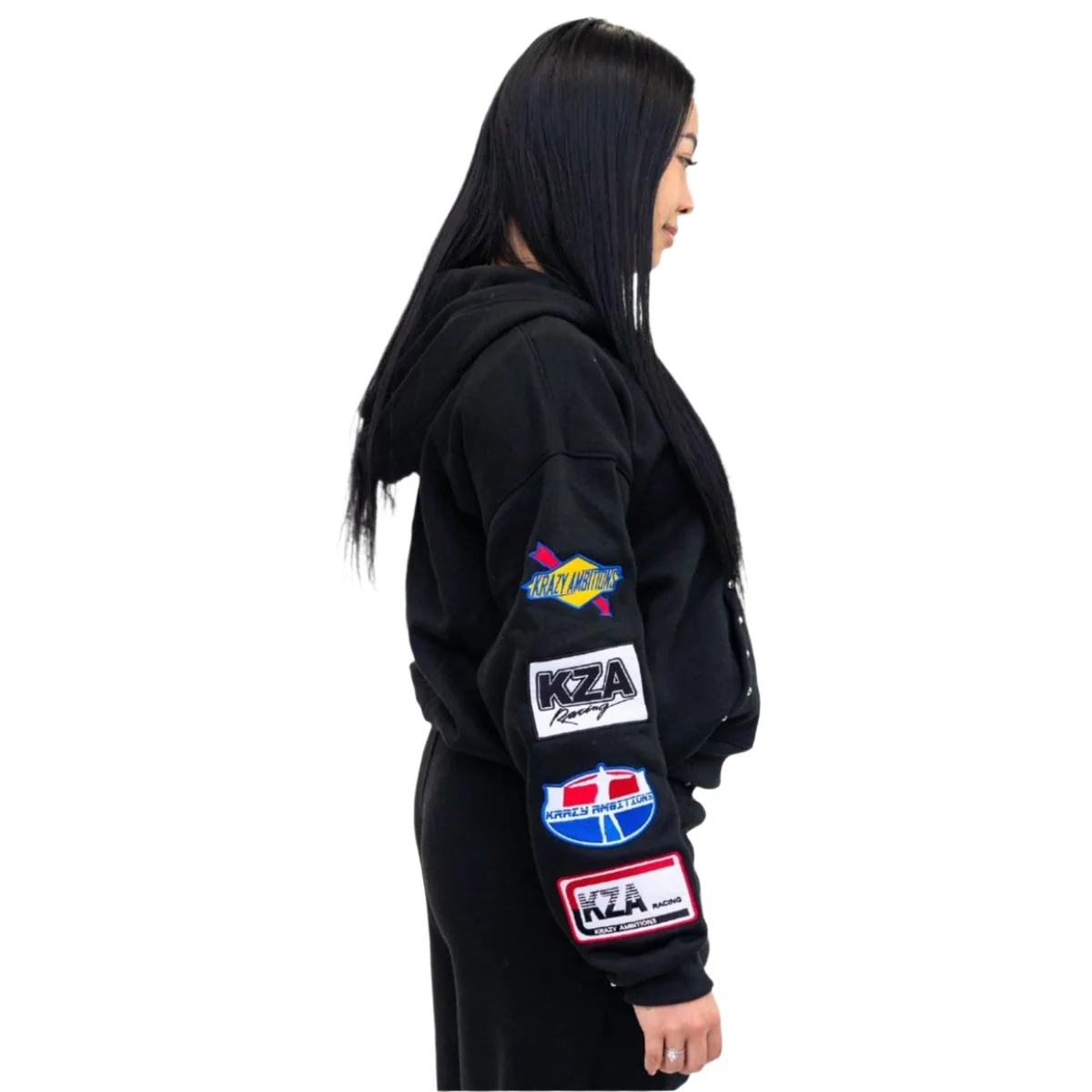 KRAZY AMBITIONS SPEED ZONE BLACK JACKET - Image 2