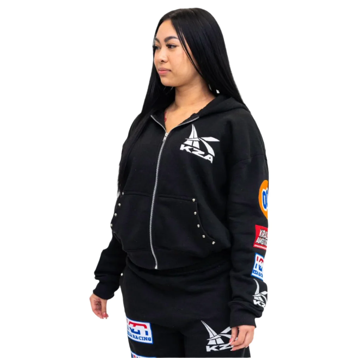 KRAZY AMBITIONS SPEED ZONE BLACK JACKET - Image 4