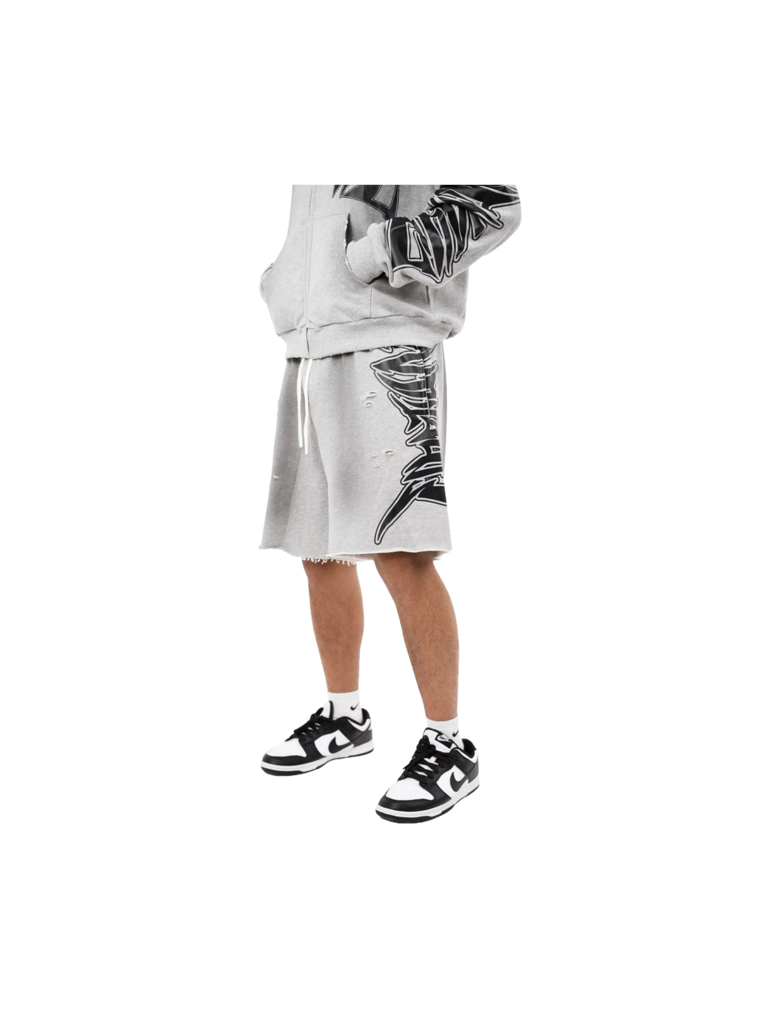 ME "GREY FADED SHORTS" - Image 3