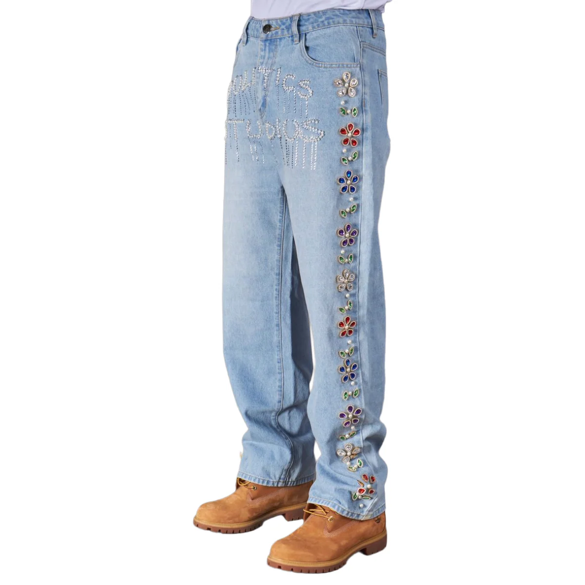 POLITICS 'QUIN' LIGHT BLUE DENIM - Image 2
