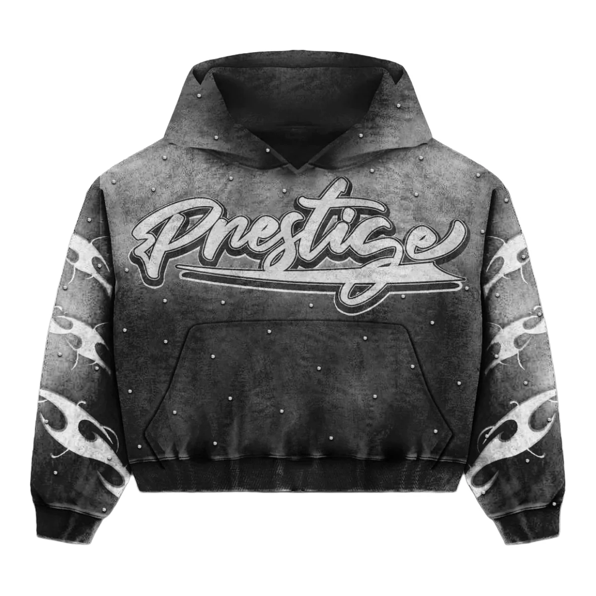 PRESTIGE "FLAMES" HOODIE - Image 2