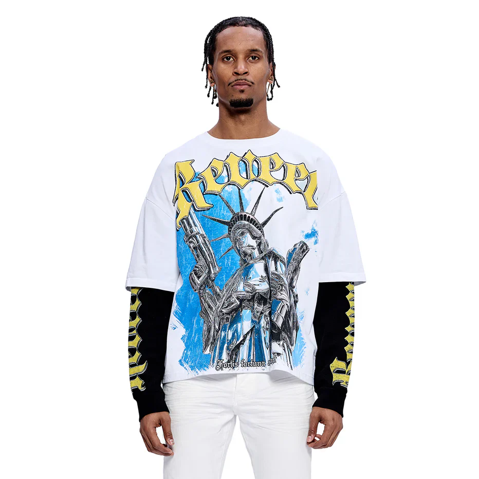 RVR "ARMORED LIBERTY" WHITE DOUBLE SLEEVE - Image 2