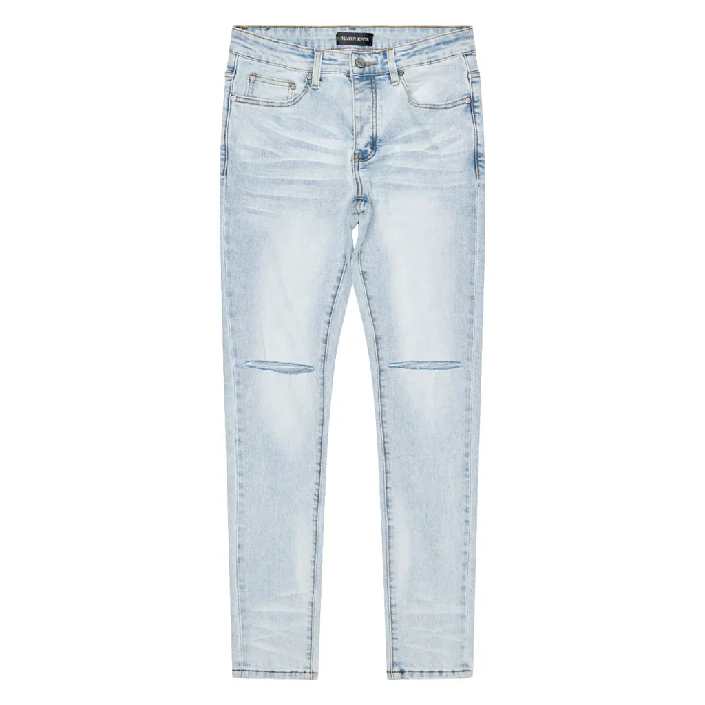 RVR "CORE" ICE BLUE WASH SKINNY DENIM (JC-03) - Image 5