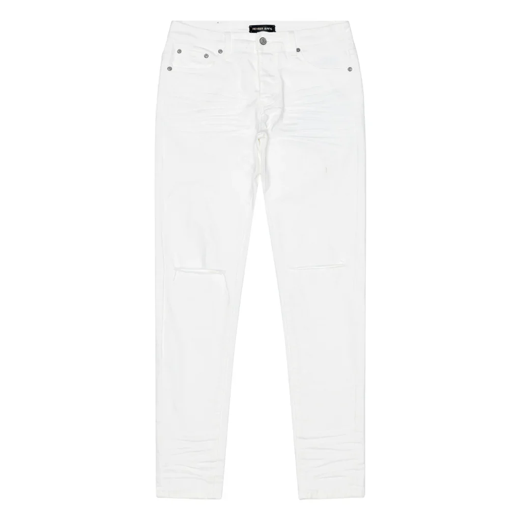 RVR "CORE" WHITE SKINNY DENIM (JC-06) - Image 6