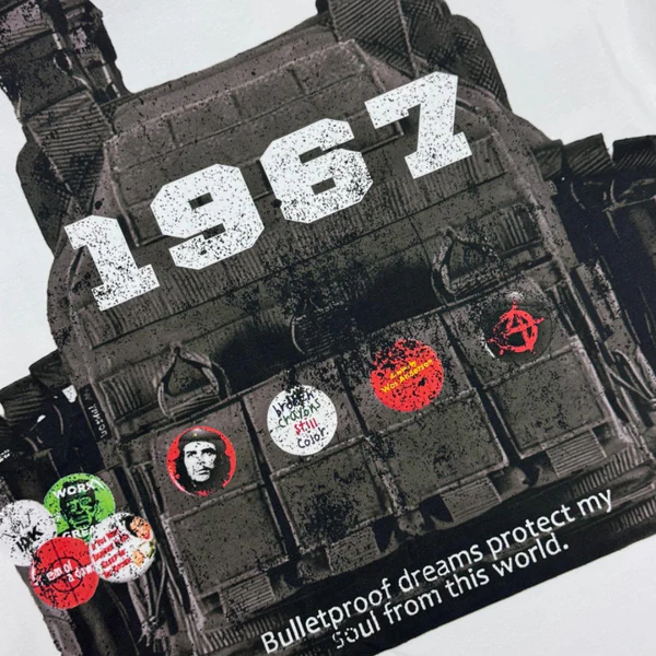 RVR "VEST" WHITE TEE - Image 3