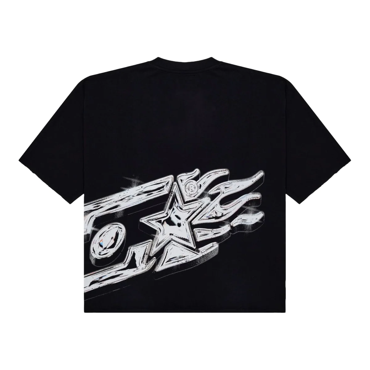 SANITY 'KEFFIYEH' TEE - BLACK - Image 2