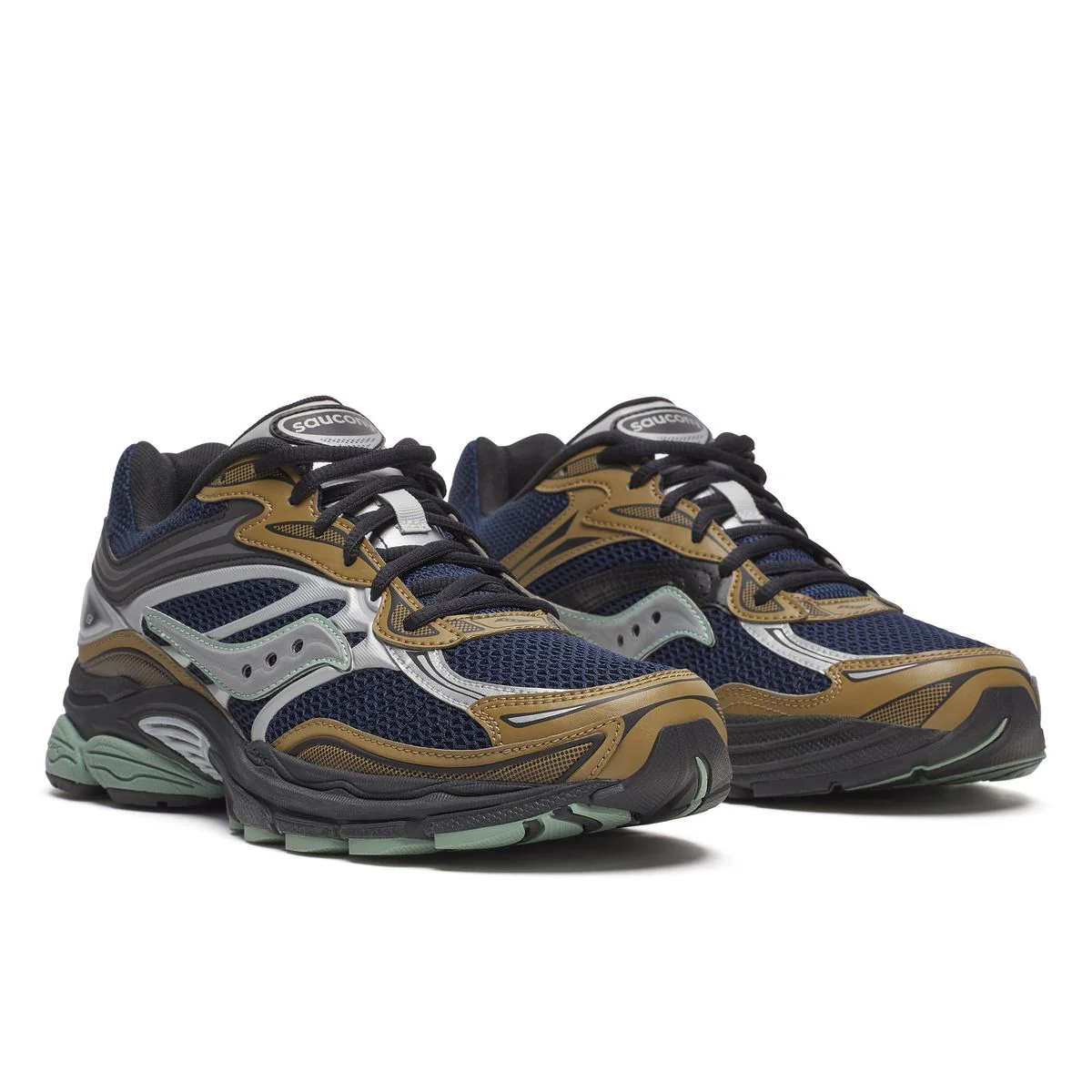SAUCONY PROGRID OMNI 9 - BROWN/NAVY - Image 2