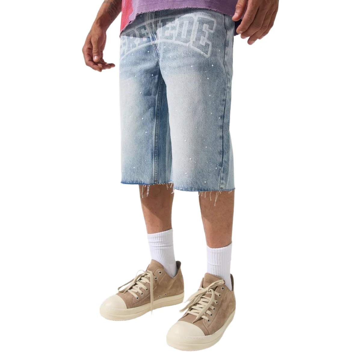 SERENEDE 'DYNASTY' DENIM SHORTS - Image 2