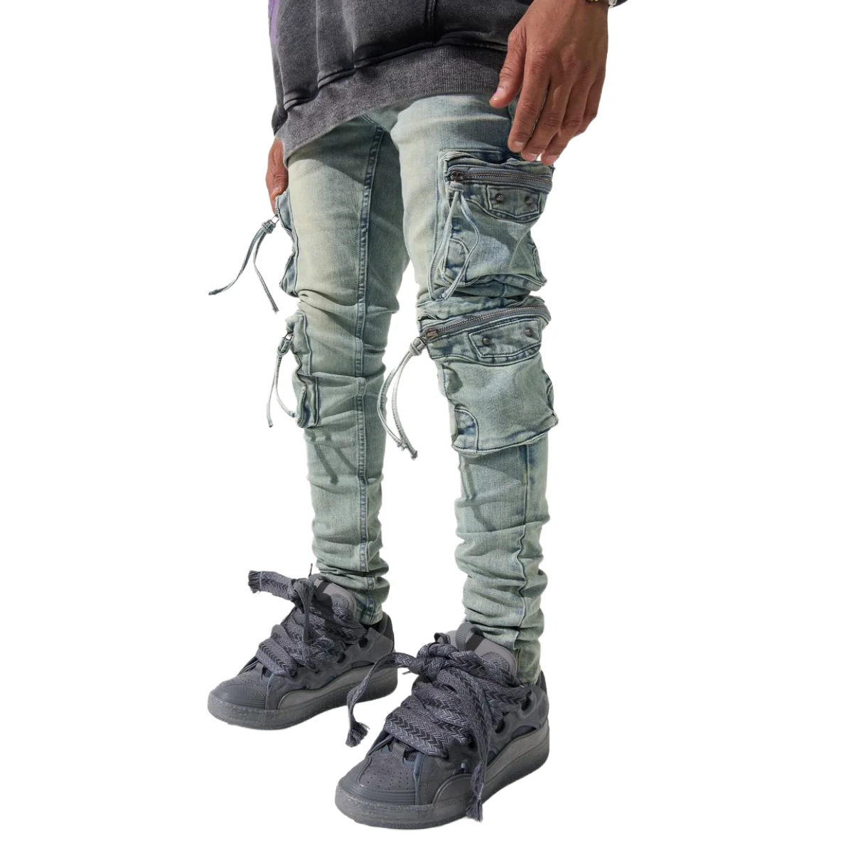 SERENEDE 'GENESYS' CARGO JEANS - Image 2