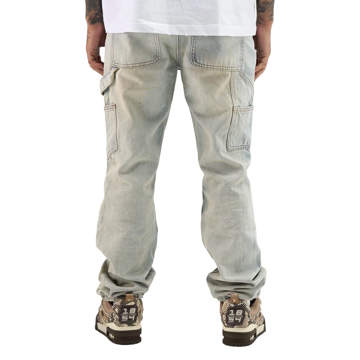 SERENEDE "JOURNEY" BAGGY CARPENTER PANTS - Image 2