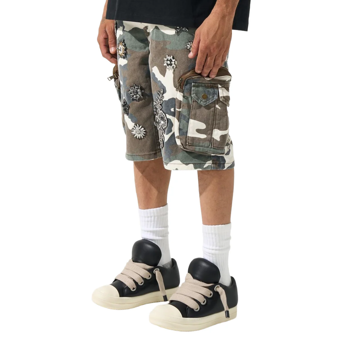 SERENEDE 'KINGDOM' DENIM SHORTS - Image 2