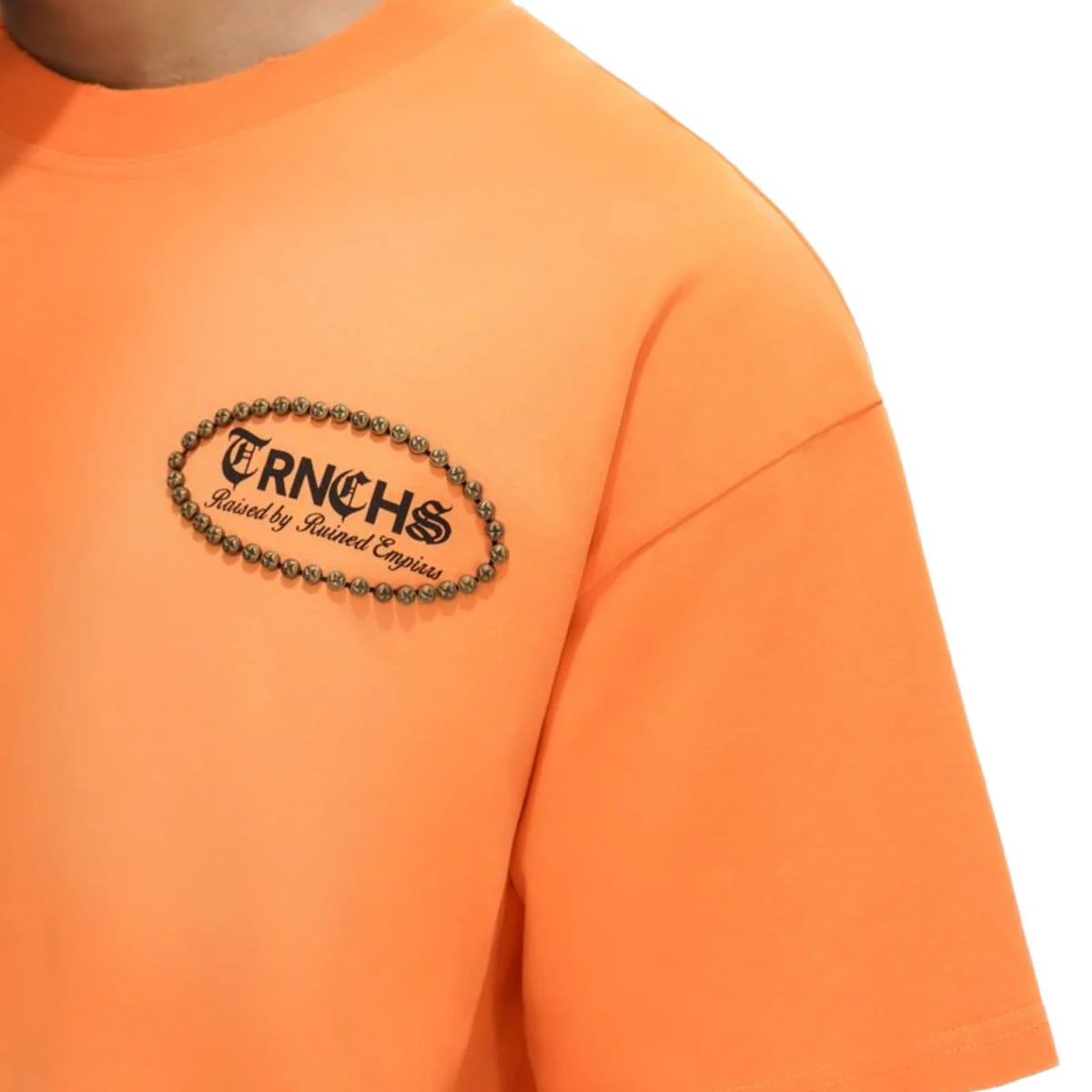 TRNCHS 'POST-EMPIRE ERA' SS TEE (ORNG) - Image 4