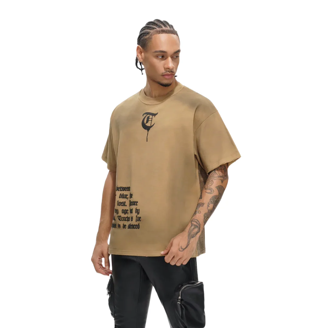 TRNCHS REFUSE TO BE SILENCED BROWN TEE - Image 4