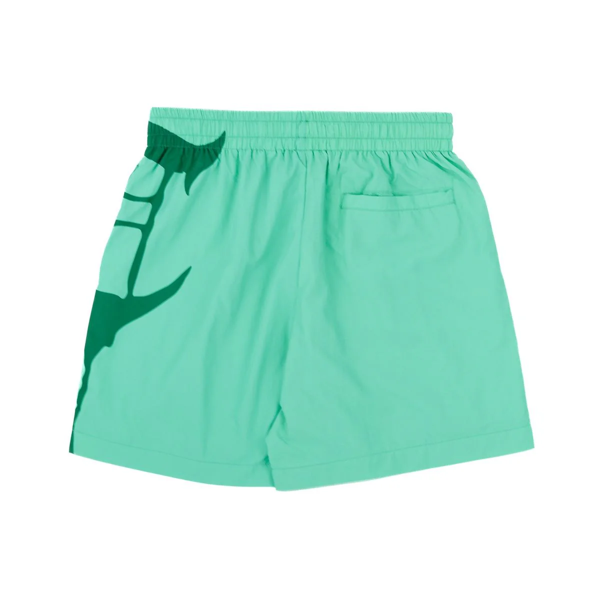 TRNCHS "SIROCCO" NYLON GREEN SHORTS - Image 2