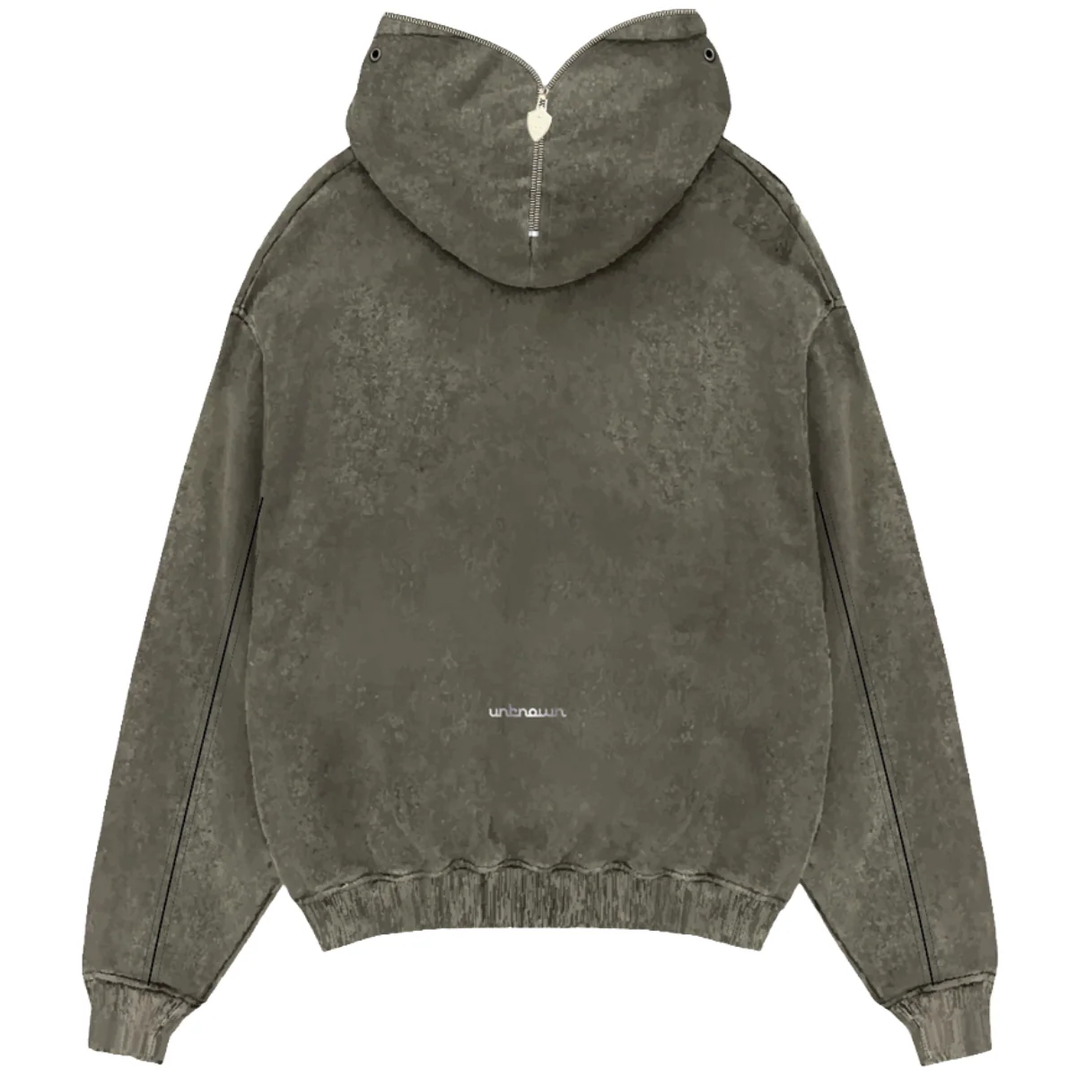 UNKNOWN FLEECE HOODIE - SAGE - Image 2