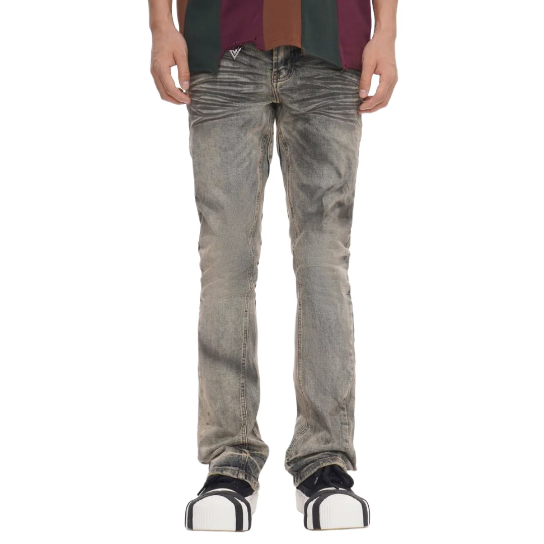 VALABASAS "FAX" VTG WASH STACKED DENIM - Image 2