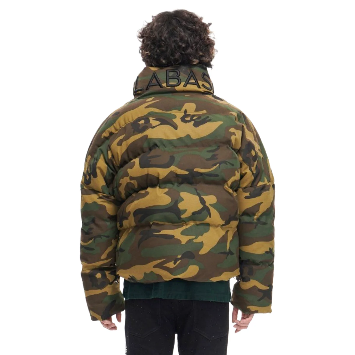 VALABASAS MR. PUFFER DENIM JACKET - CAMO - Image 2