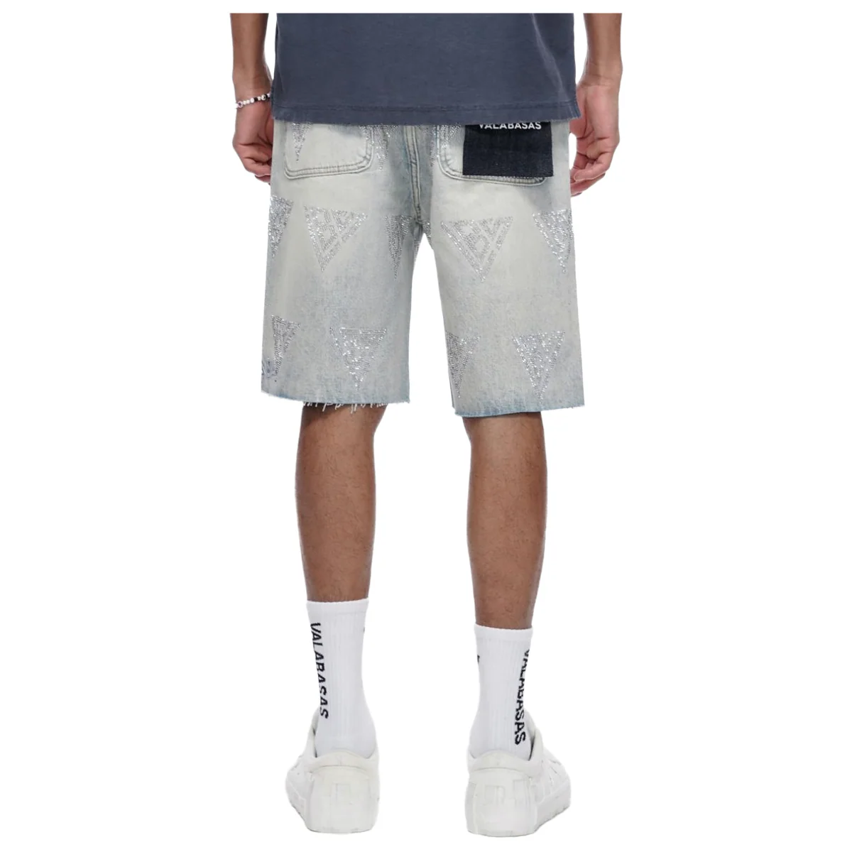VALABASAS "PALACE" WASHED JORTS (LIGHT) - Image 2