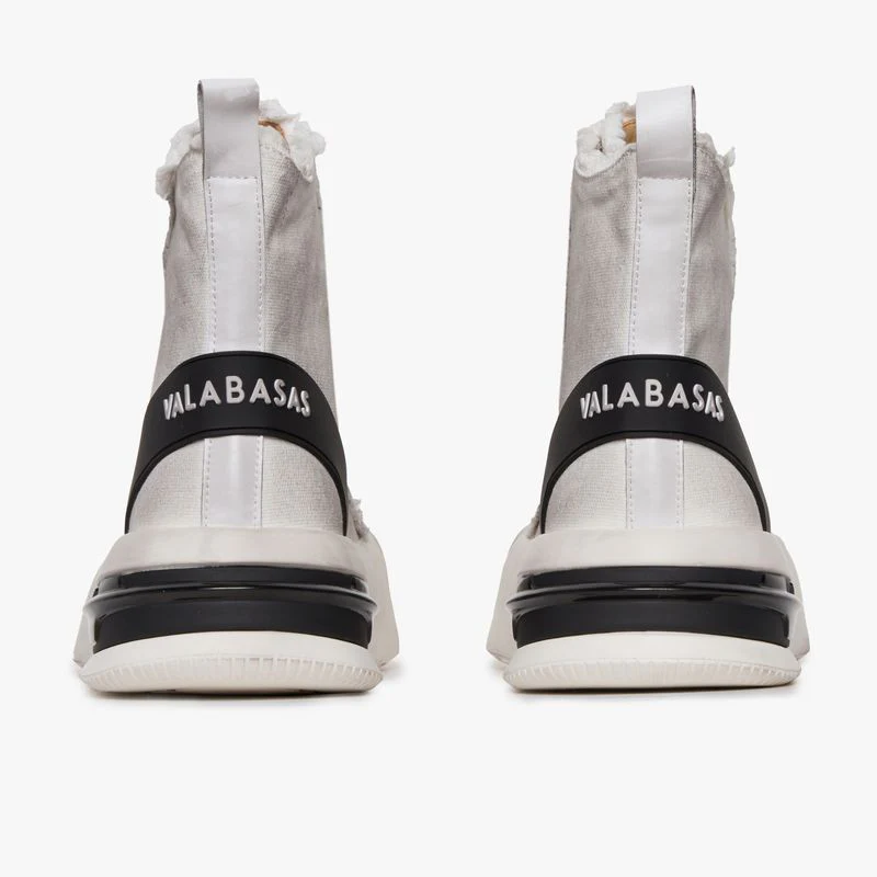 VALABASAS "PURPOSE" WHITE HIGH TOPS - Image 3