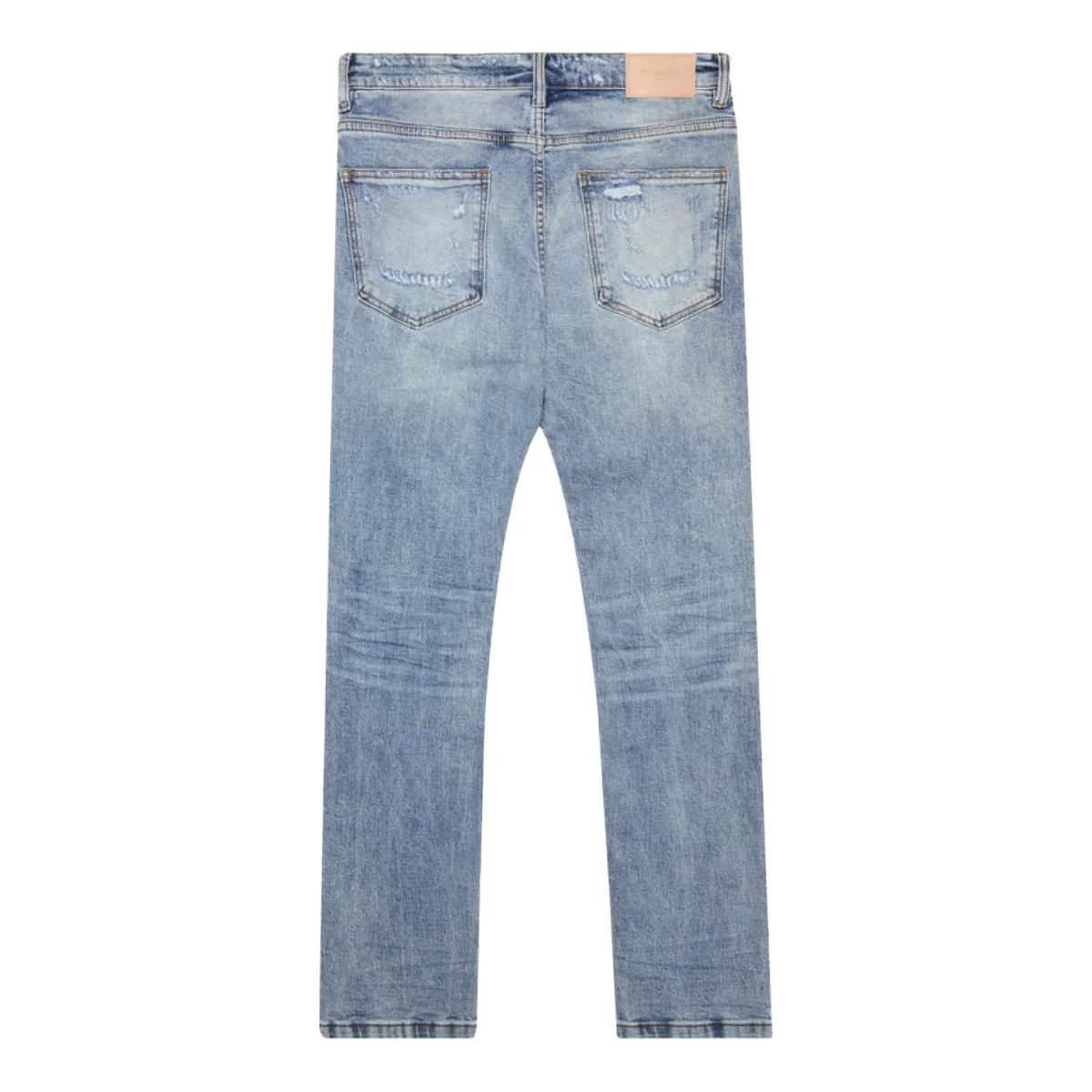 VALABASAS "SLEDGE" LT. BLUE SKINNY JEAN - Image 2