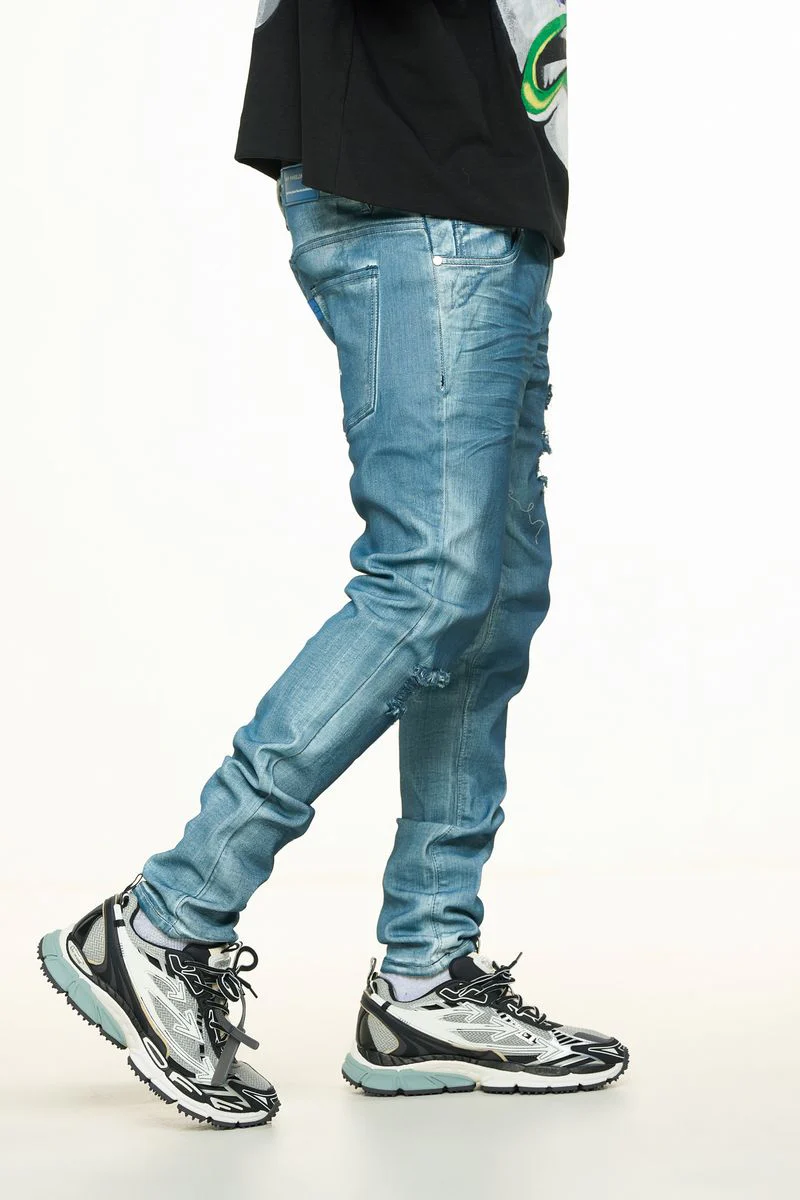 "WASHED AWAY" SKINNY DENIM - Image 3
