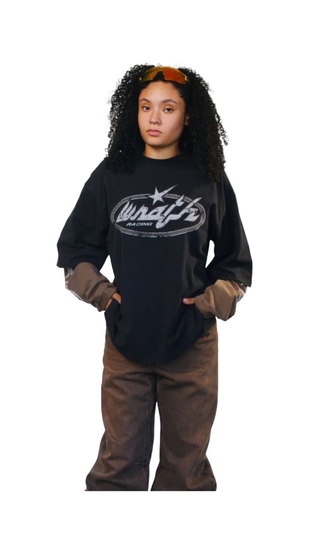 WRATHBOY "RACING" L/S (BLACK) - Image 4