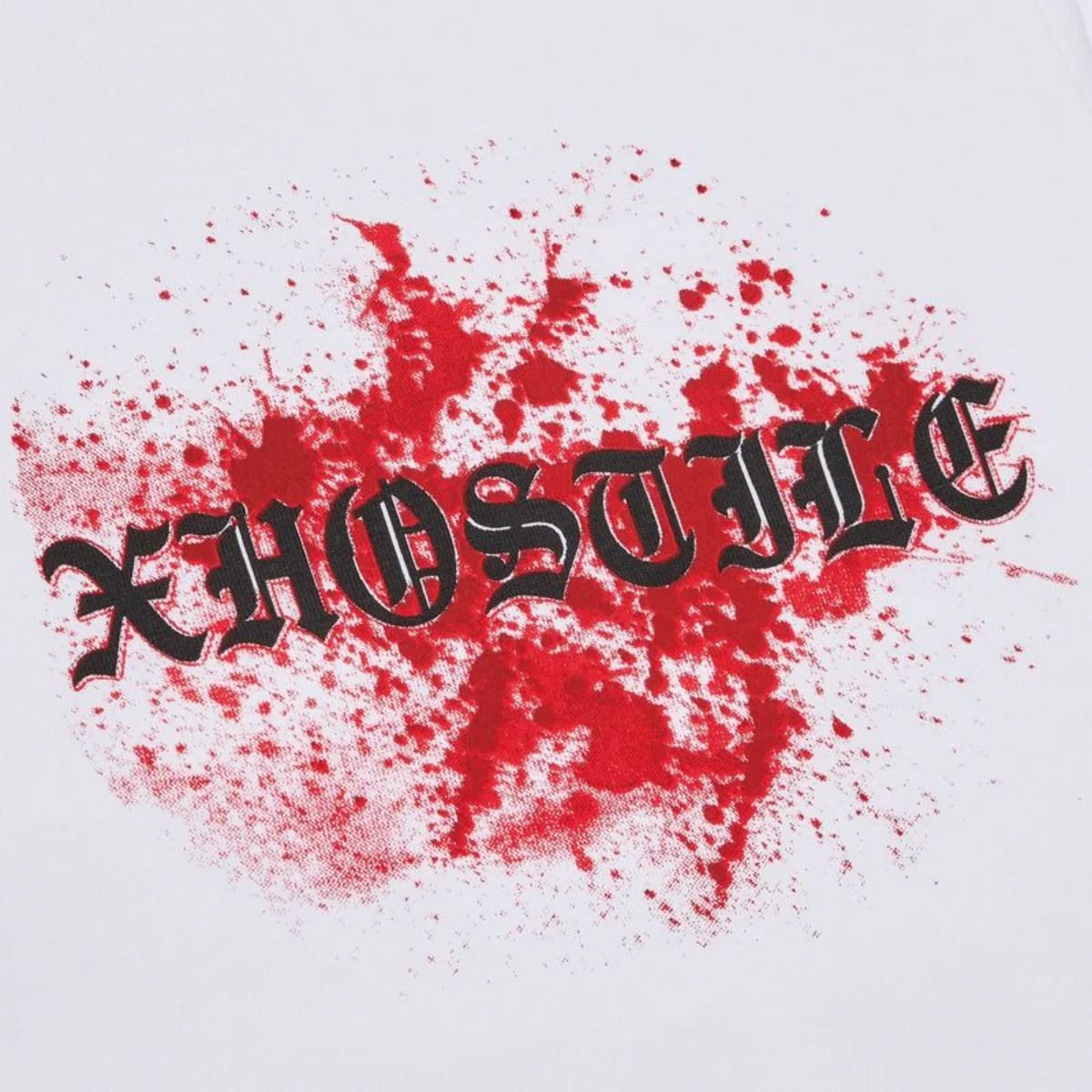 XHOSTILE 'DEADLY TOUCH' TEE - WHITE - Image 4