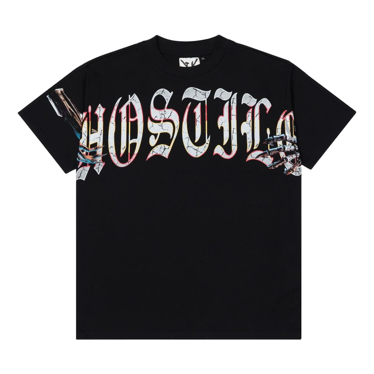 XHOSTILE 'PREDATOR' TEE - BLACK - Image 2